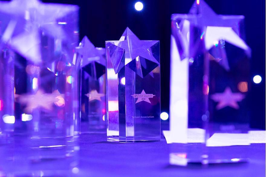 Students at Maltalingua celebrating award nomination