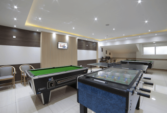 Daugybė įvairių žaidimų, kuriuos galima žaisti jauniųjų rezidencijoje